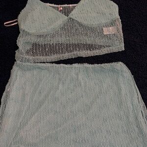 Princess Polly Mint Green Mini Dress